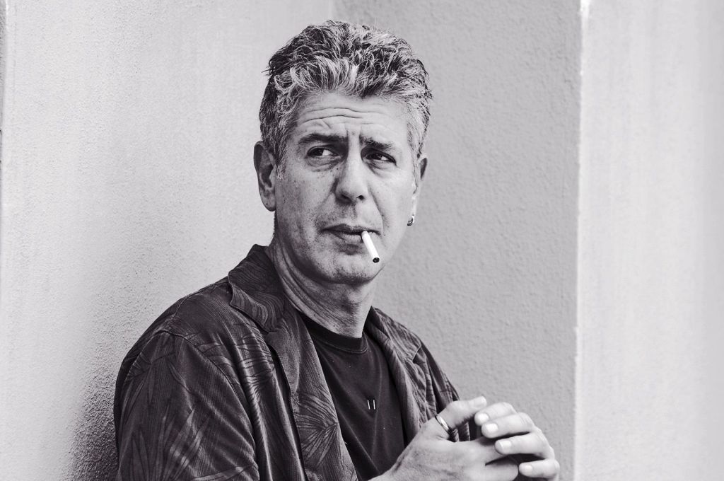 Anthony Bourdain: Chef, Writer, TV travel show host. A role&nbsp;model.