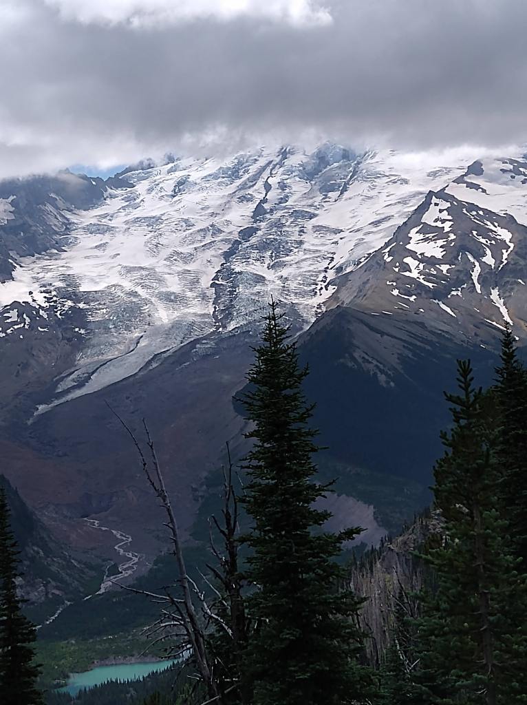 Photo of Mt. Rainier from the wonderland trail.