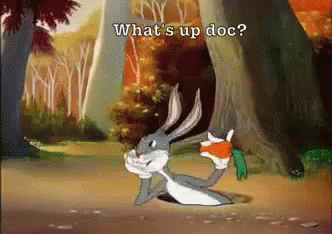 Bugs Bunny: what's up Doc?